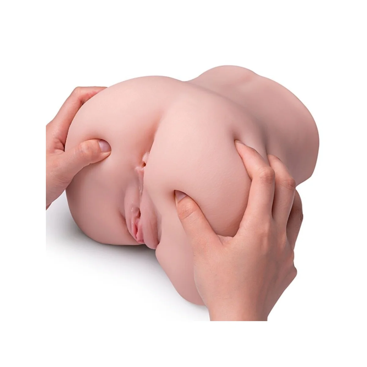 OLGA VIBRIERENDER REALISTISCHER VAGINA- UND ANUS-MASTURBATOR MIT MEHREREN POSITIONEN VON XISE