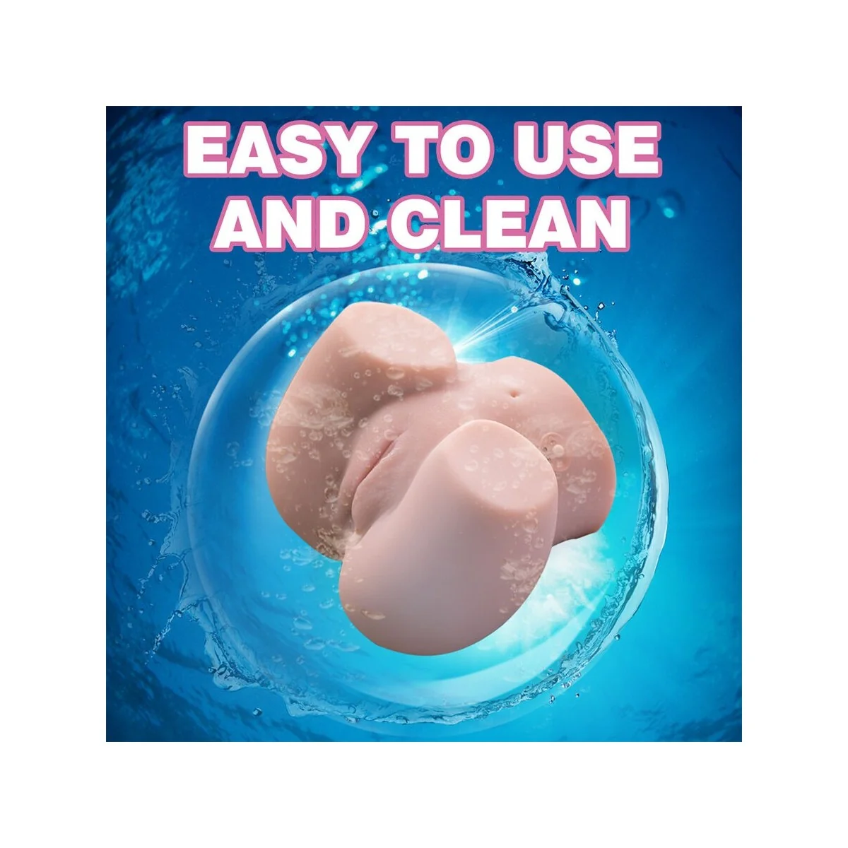 CONNIE BACK MASTURBATOR FÜR VAGINA UND ANUS, REALISTISCHE MEHRFACHPOSITIONEN MIT VIBRATION VON XISE