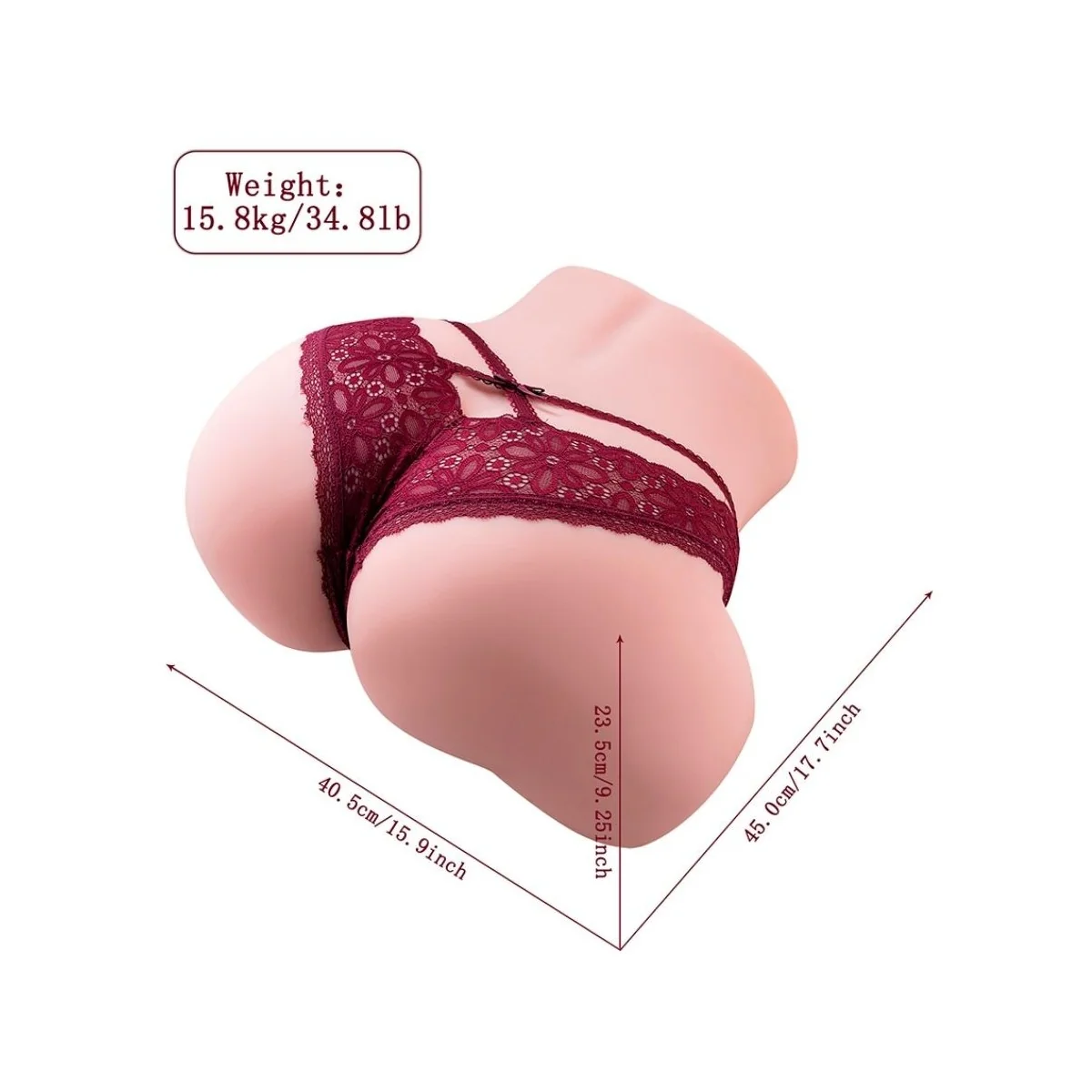 MARISA REALISTISCHER VAGINA-MASTURBATOR MIT MEHREREN POSITIONEN UND STOSSFUNKTION VON XISE