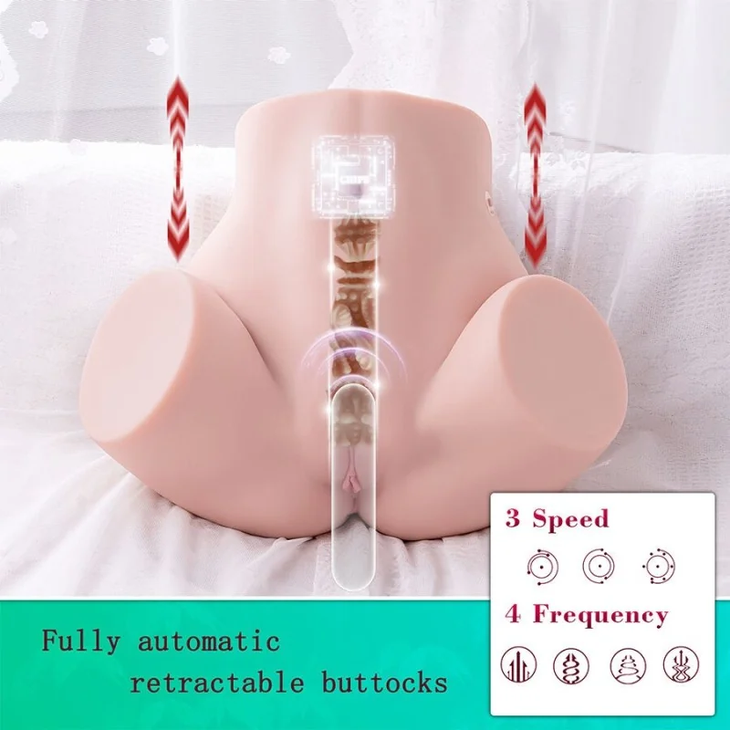 MARISA REALISTISCHER VAGINA-MASTURBATOR MIT MEHREREN POSITIONEN UND STOSSFUNKTION VON XISE 2