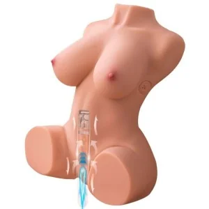 DANIA - REALISTISCHER, VIBRIERENDER WEIBLICHER TORSO MIT STOSSFÄHIGKEITEN, 52 CM VON XISE