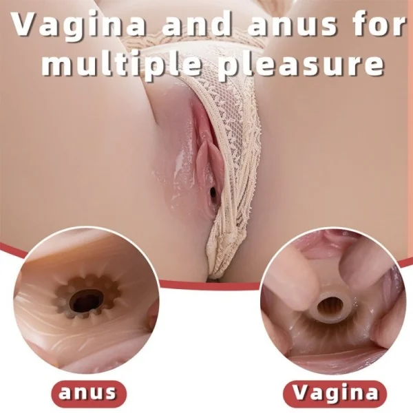 REALISTISCHER, GEPFLEGTER WEIBLICHER TORSO MIT STOSSFUNKTION, 71 CM VON XISE