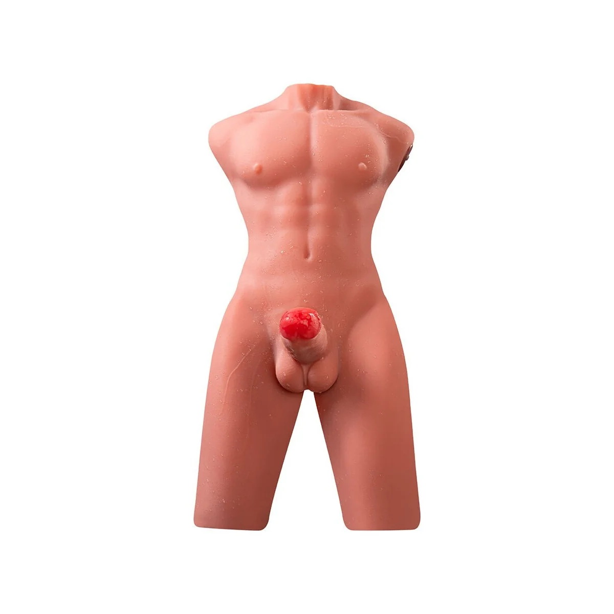 JASON HALBKÖRPER REALISTISCHER MÄNNLICHER TORSO MIT STOSS- UND VIBRATIONSMÖGLICHKEITEN 55 CM VON XISE