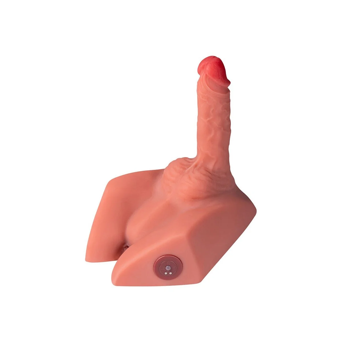 MICHAEL REALISTISCHER DILDO UND ANUSMASTURBATOR MIT STOSSFUNKTION, 15 CM VON XISE