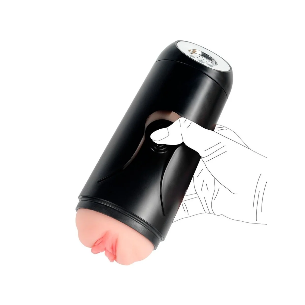 FANNY VAGINA MASTURBATOR MIT VIBRATION VON SHEQU