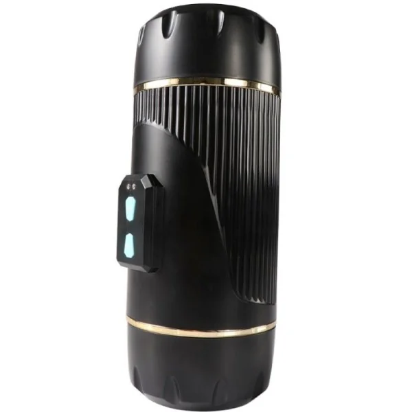 KAY DOPPELMASTURBATOR MIT DOPPELTER MUND- UND VAGINAVIBRATION VON SHEQU