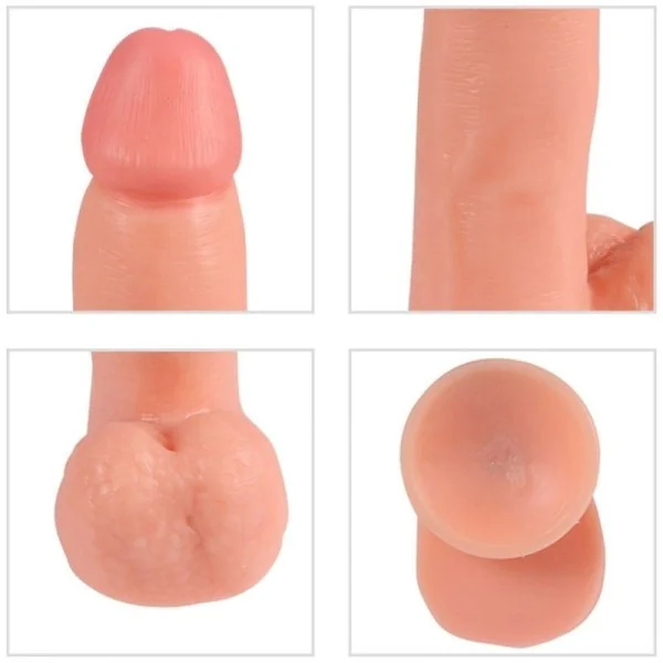 ADAM VIBRATORDILDO MIT FERNBEDIENUNG 21 CM VON SHEQU