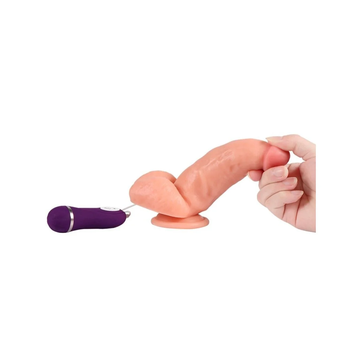 SOLDIER VIBRATOR DILDO MIT FERNBEDIENUNG 16 CM VON SHEQU