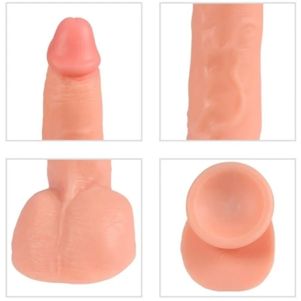 BEAST VIBRIERENDER DILDO MIT FERNBEDIENUNG 24,5 CM VON SHEQU