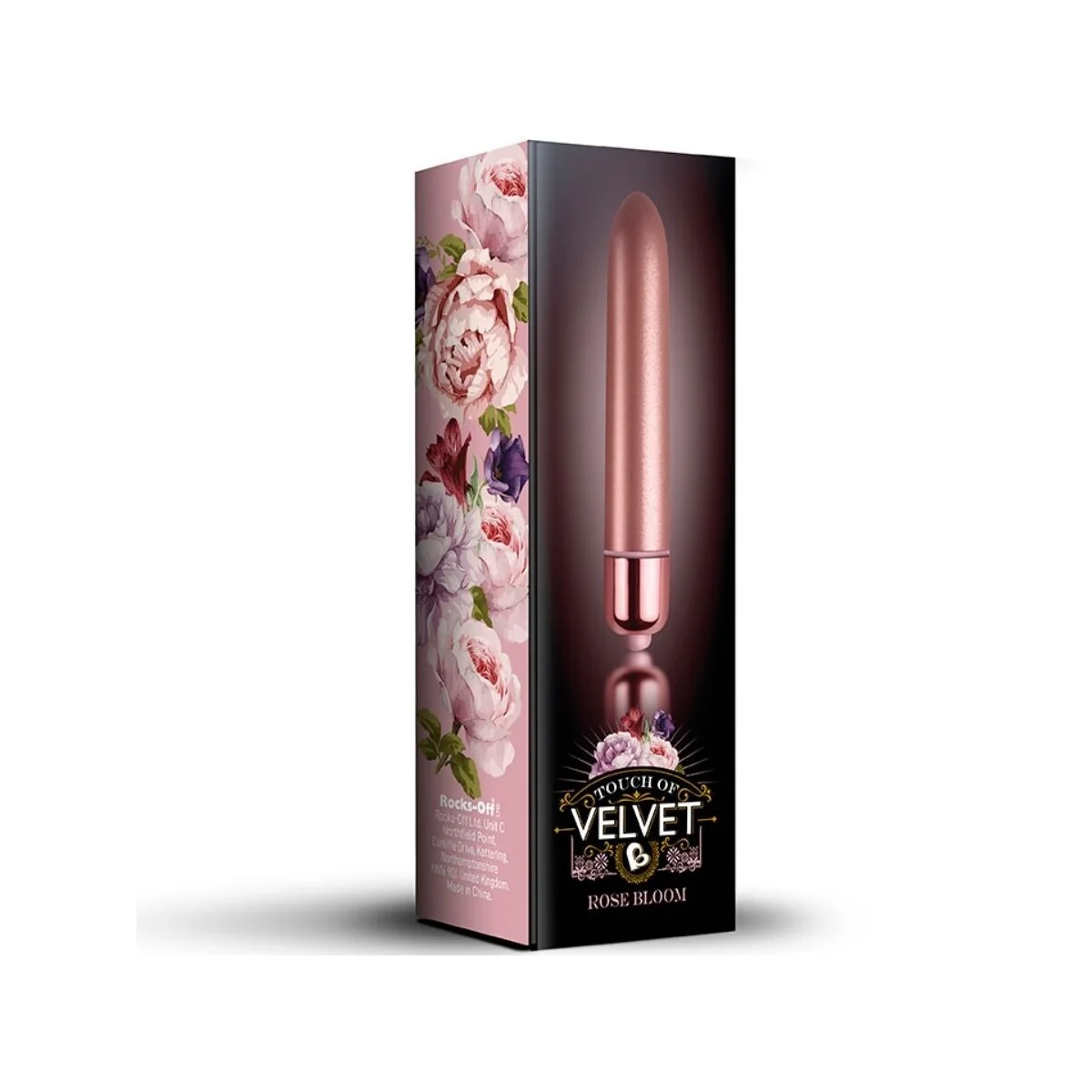 VIBRIERENDE KUGEL TOUCH OF VELVET ROSE BLOOM 10 GESCHWINDIGKEITEN VON ROCKS-OFF