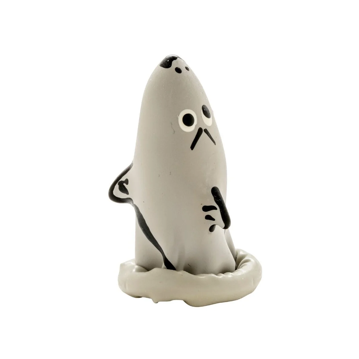 HANDBEMALTES KONDOM HAI MODELL 1 VON KONDOMERIE