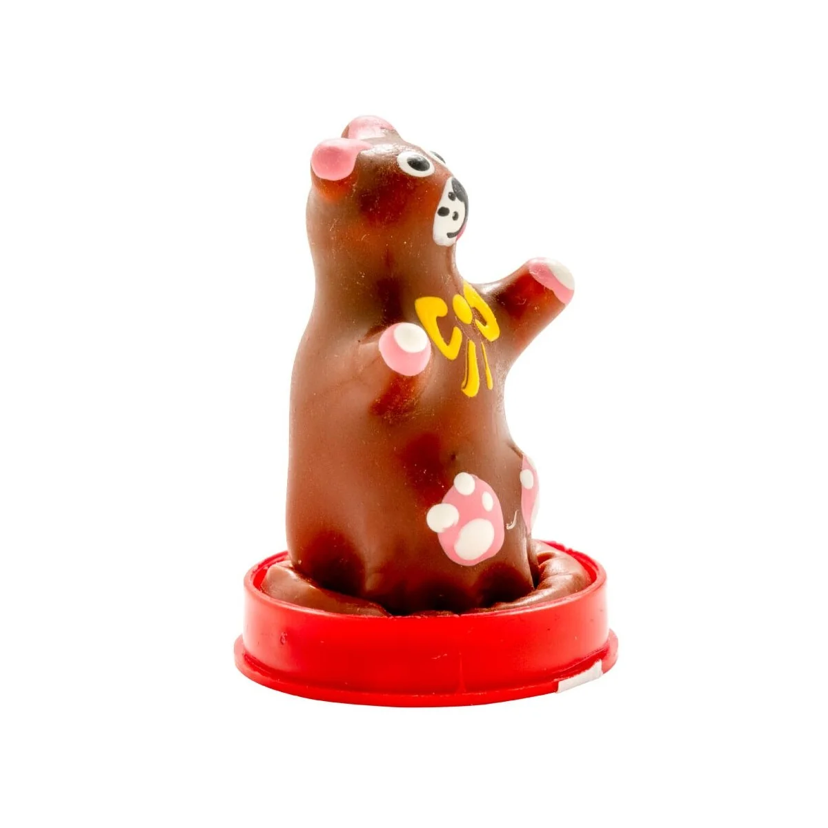 HANDBEMALTES KONDOM TEDDYBÄR VON KONDOMERIE