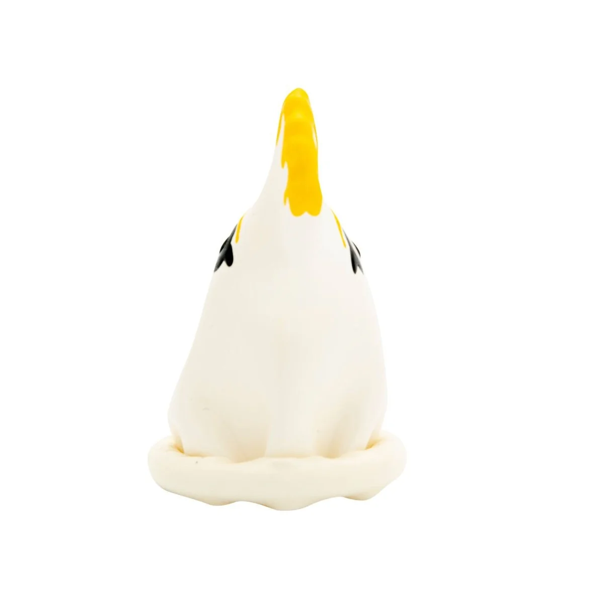 HANDBEMALTES KONDOM PAPAGEI WEISS VON KONDOMERIE