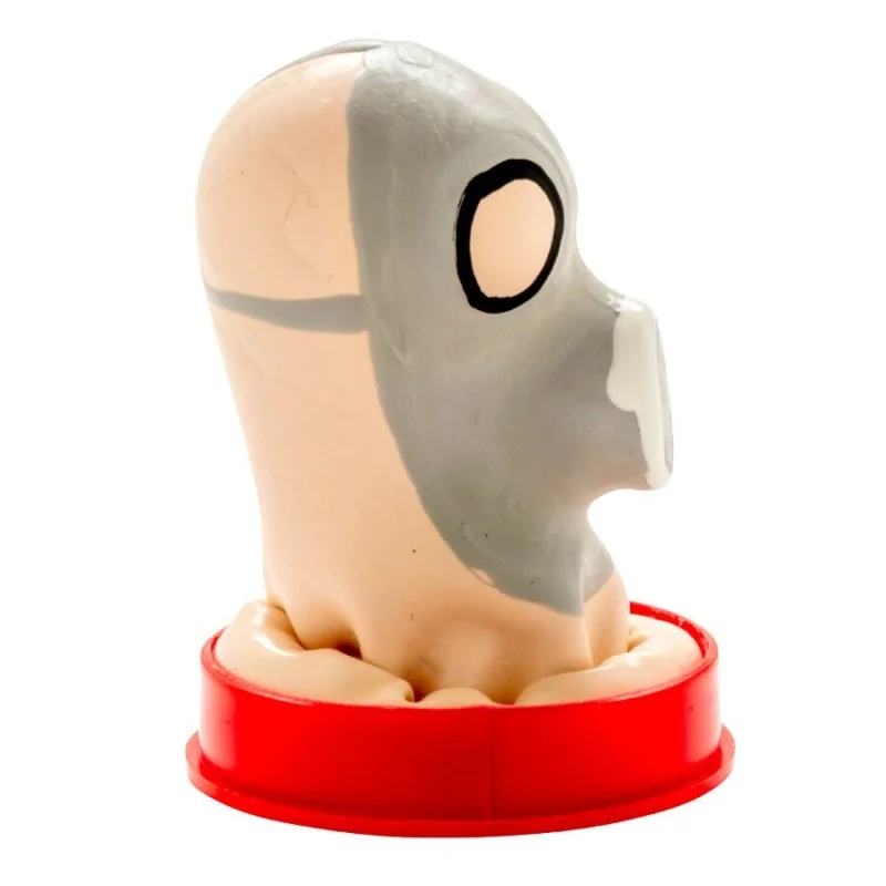 HANDBEMALTES KONDOMGASMASKE VON KONDOMERIE 2