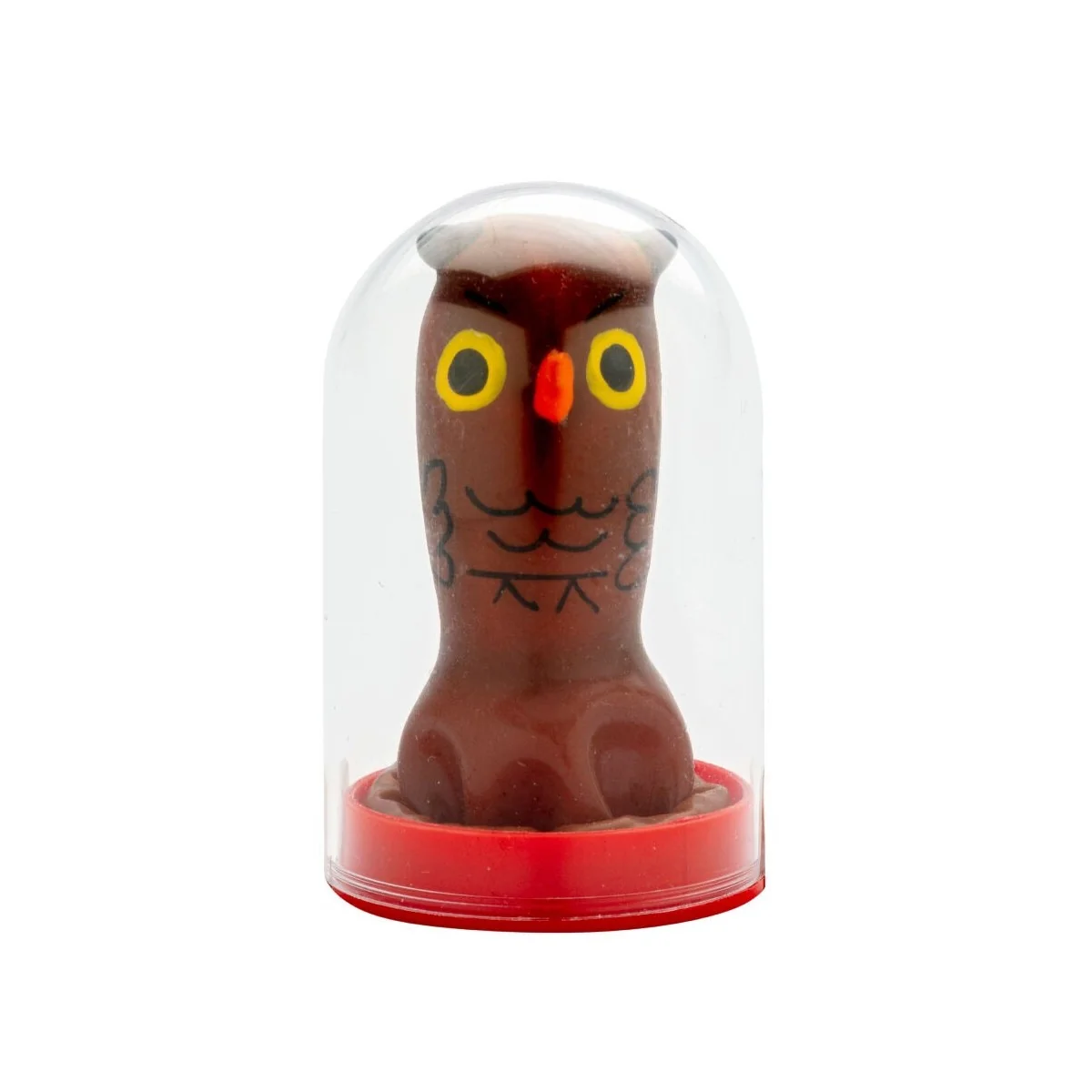 HANDBEMALTES KONDOM EULE VON KONDOMERIE