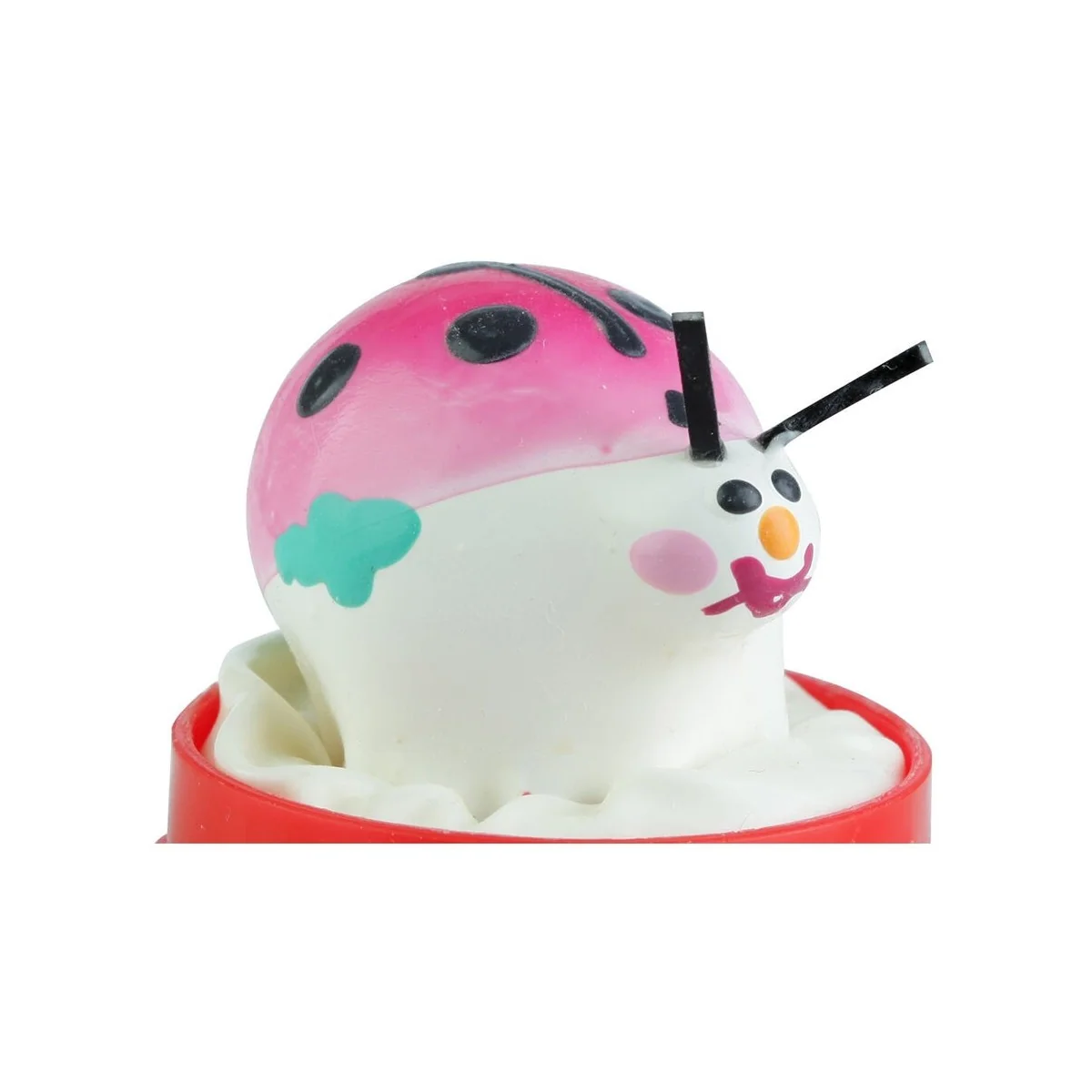 HANDBEMALTES KONDOM MARIENKÄFER MODELL 1 VON KONDOMERIE