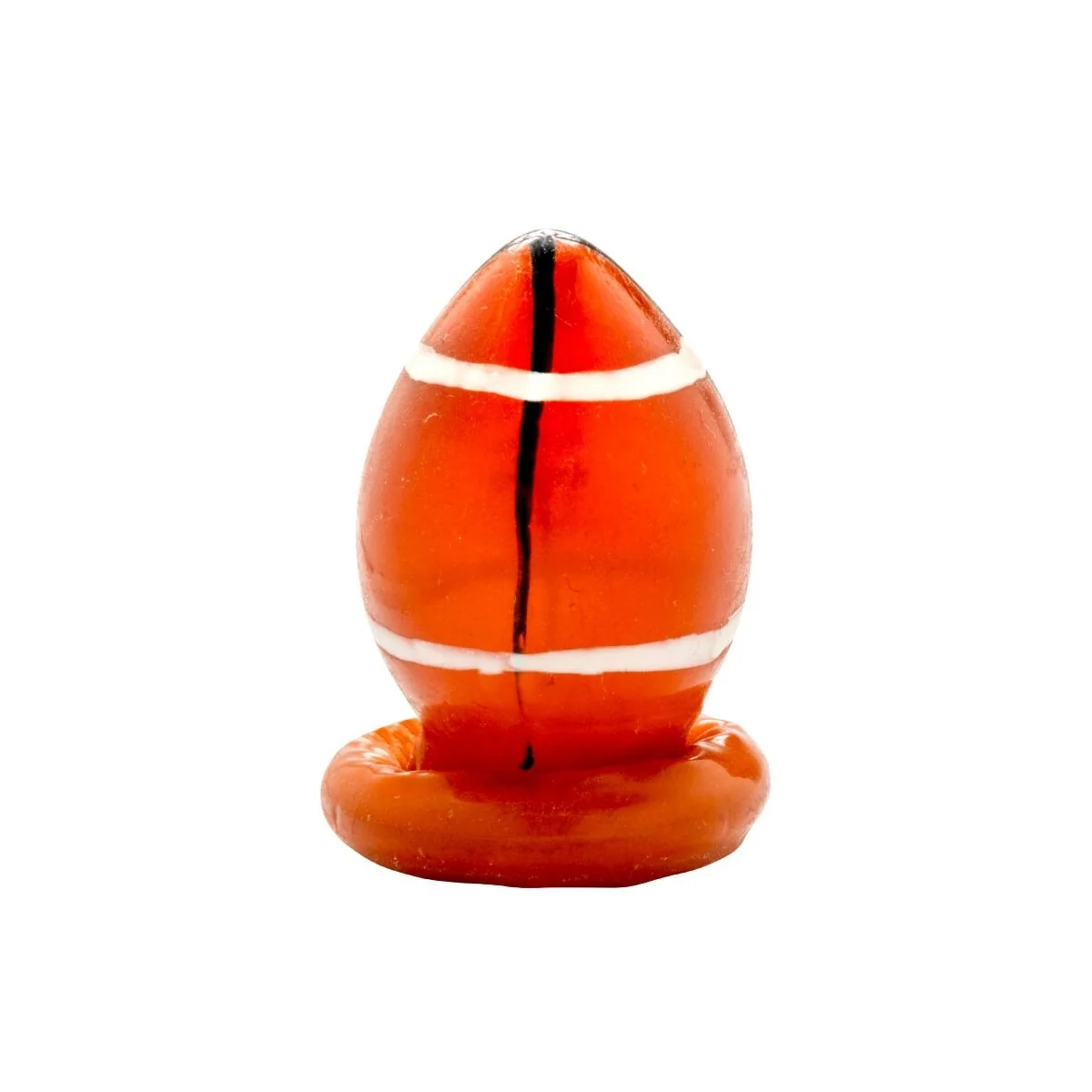 HANDBEMALTES KONDOM RUGBYBALL VON KONDOMERIE