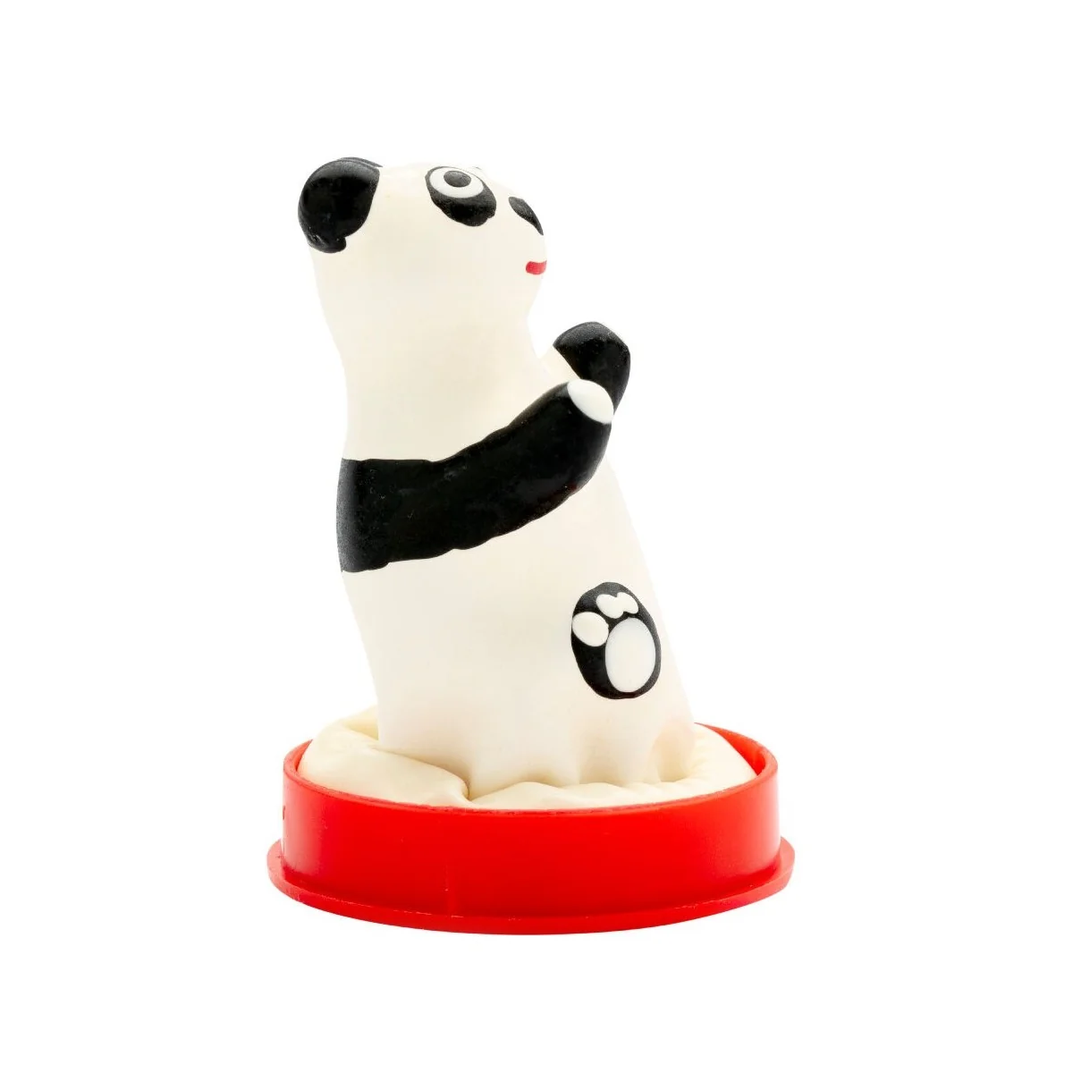 HANDBEMALTES KONDOM PANDA MODELL 1 VON KONDOMERIE