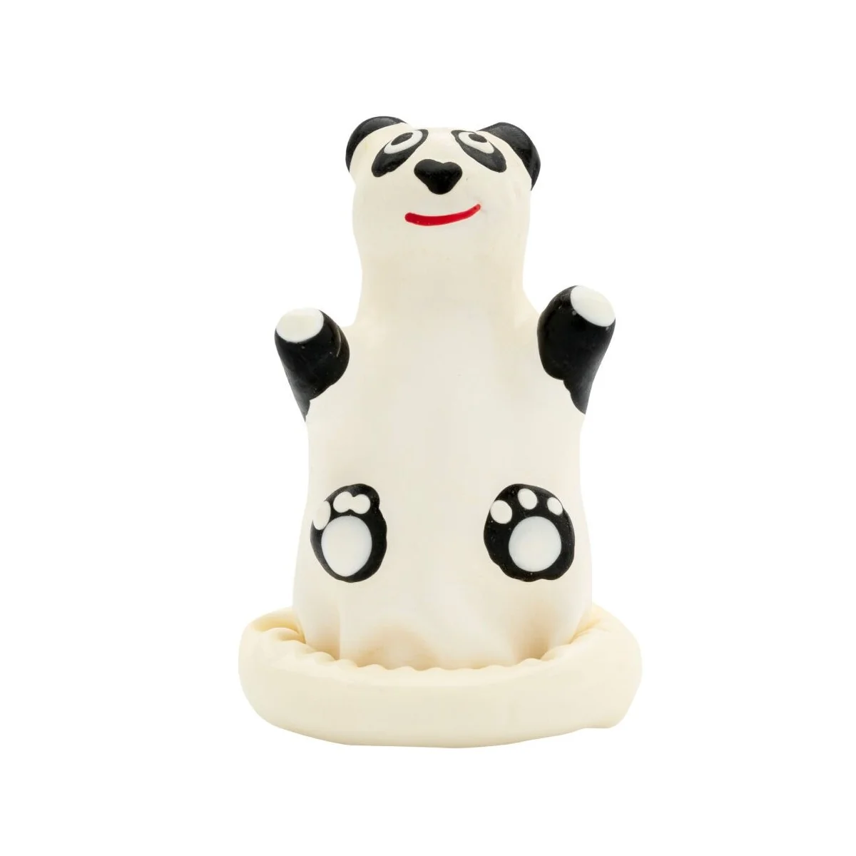 HANDBEMALTES KONDOM PANDA MODELL 1 VON KONDOMERIE