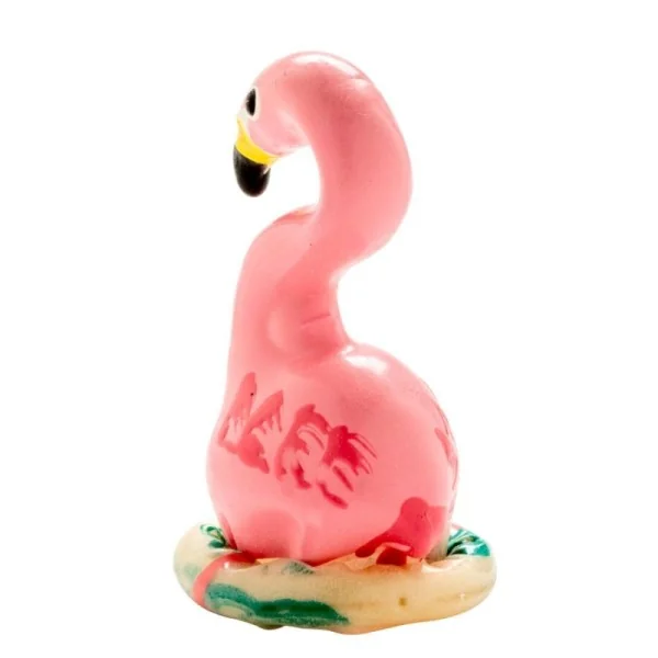 HANDBEMALTES KONDOM FLAMINGO PINK VON KONDOMERIE