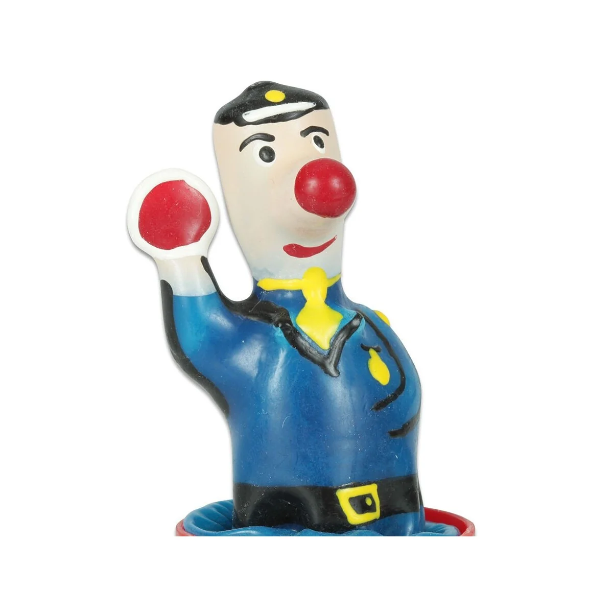 HANDBEMALTES KONDOM POLIZIST VON KONDOMERIE