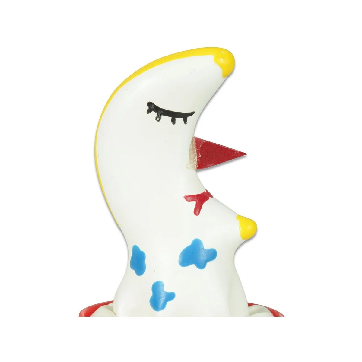 HANDBEMALTES KONDOM MOND VON KONDOMERIE