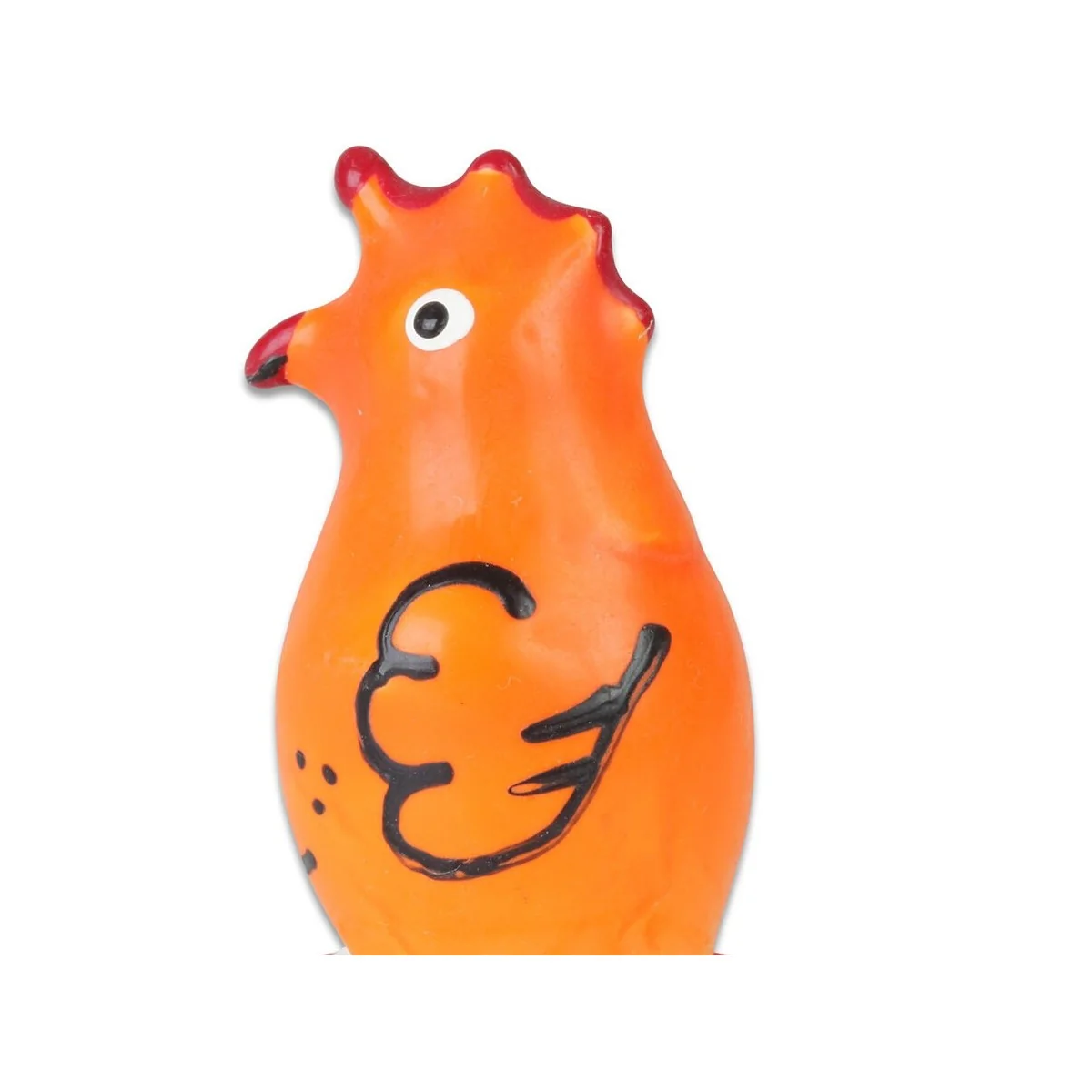 HANDBEMALTES KONDOM HAHNMODELL 1 VON KONDOMERIE