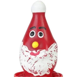 HANDBEMALTES KONDOM ST NICHOLAS VON KONDOMERIE