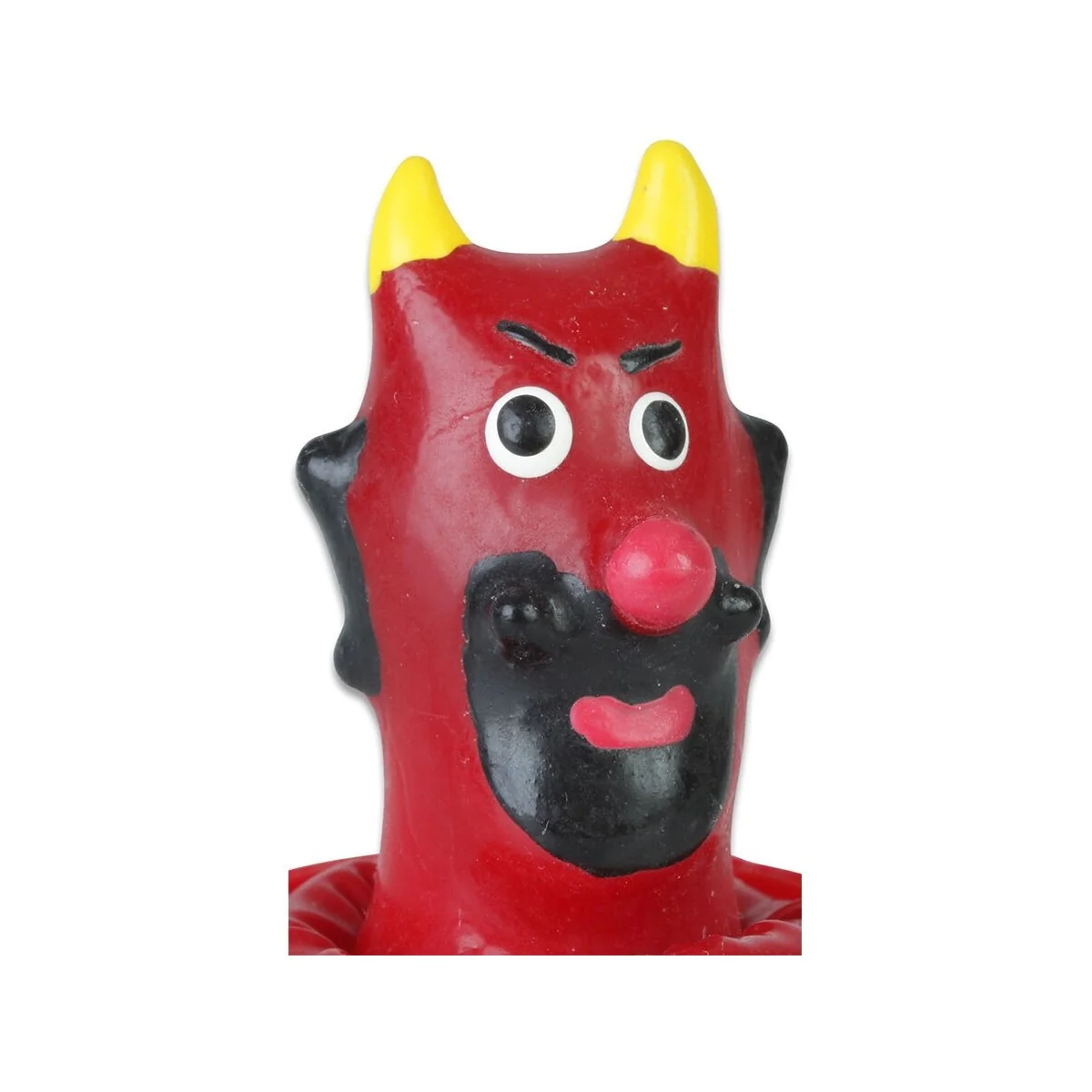 HANDBEMALTES KONDOM DEVILS MOUTH MODELL 1 VON KONDOMERIE