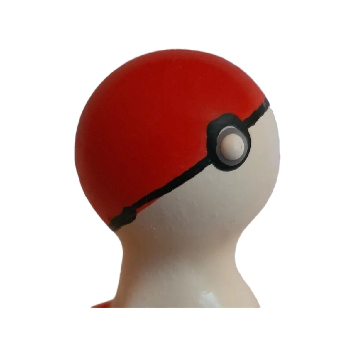 HANDBEMALTES KONDOM POKEBALL ROT-WEISS VON KONDOMERIE