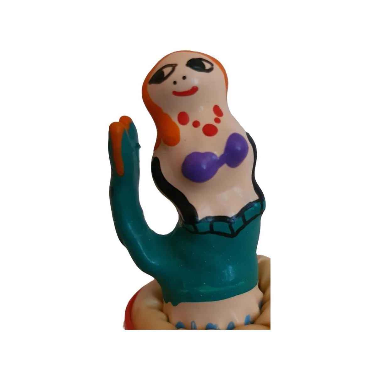 HANDBEMALTES KONDOM MEERJUNGFRAU VON KONDOMERIE