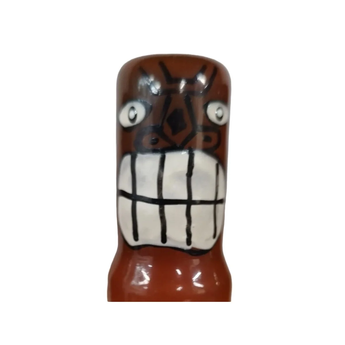 HANDBEMALTES KONDOM TIKI TOTEM-FRIKI-02 VON KONDOMERIE