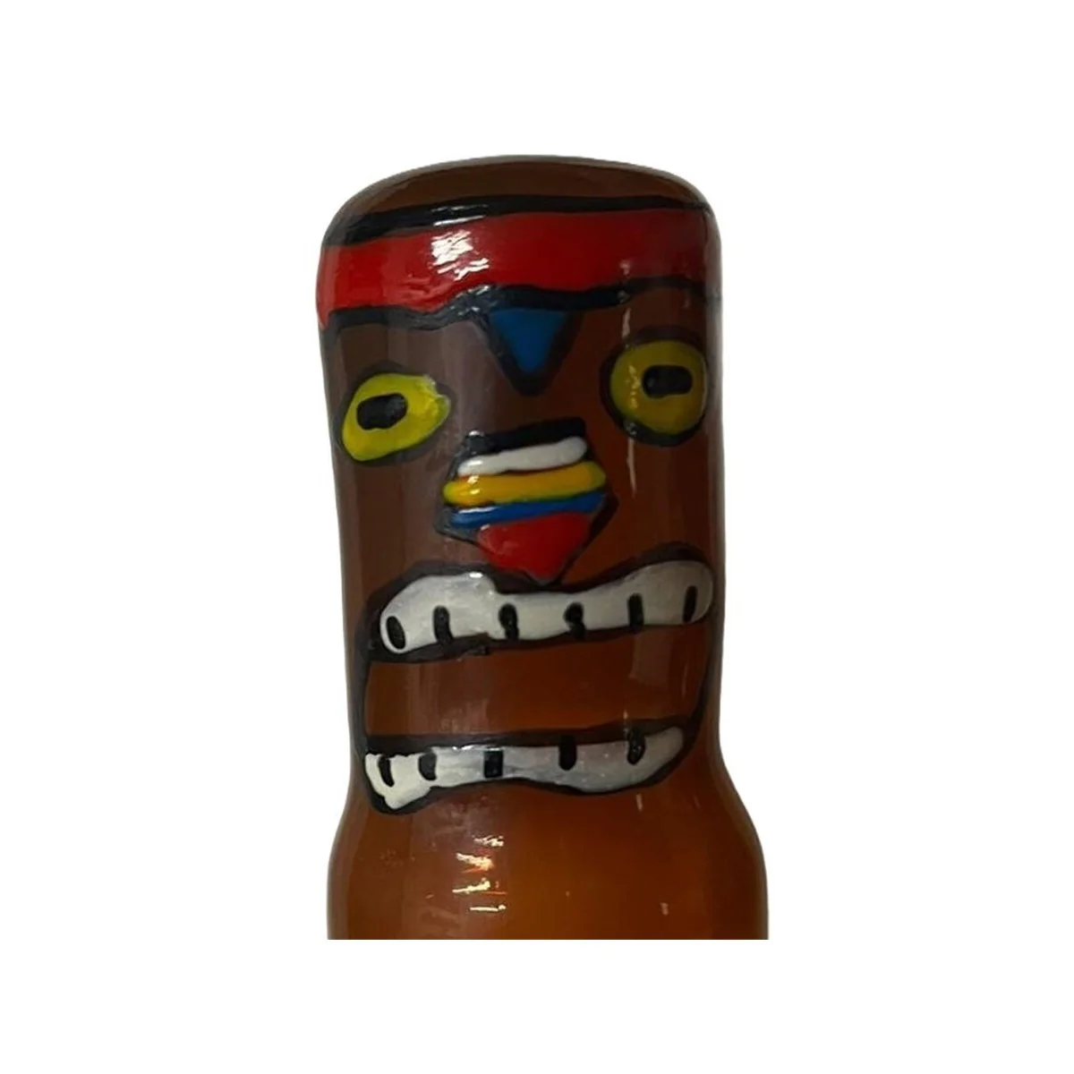 HANDBEMALTES KONDOM TIKI TOTEM-HAWAII-03 VON KONDOMERIE