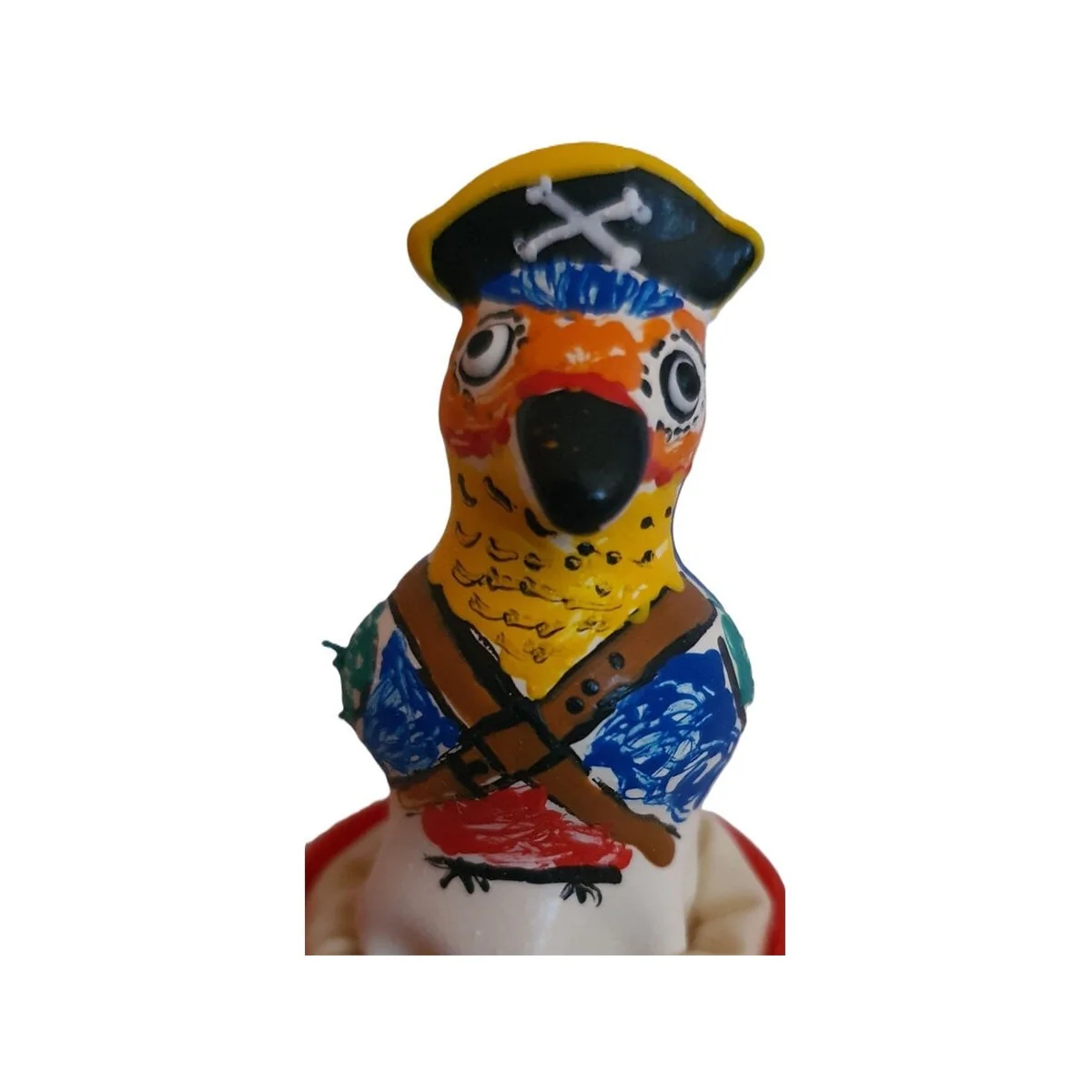 HANDBEMALTES KONDOM CAPTAIN PARROT VON KONDOMERIE