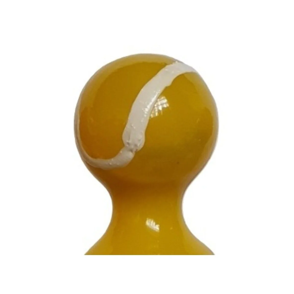 HANDBEMALTES KONDOM TENNISBALL VON KONDOMERIE