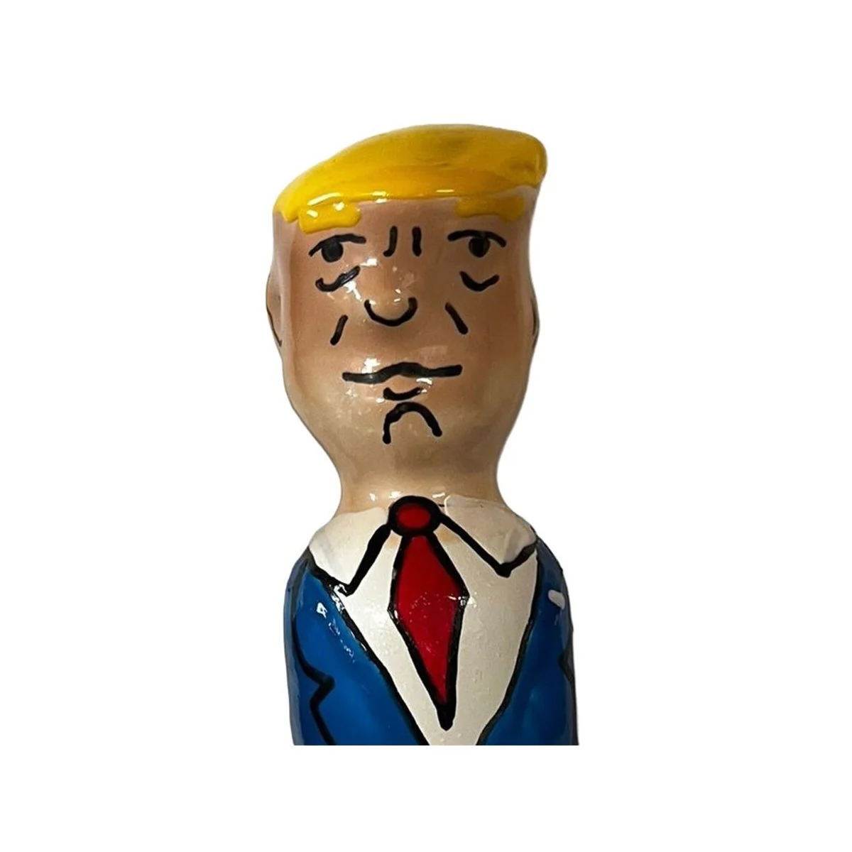 HANDBEMALTES KONDOM GRUMPY TRUMP VON KONDOMERIE