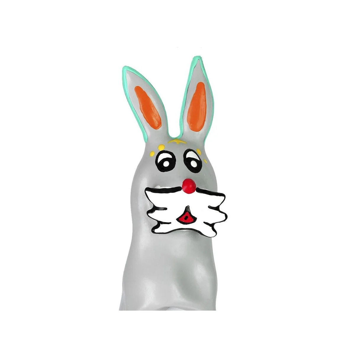 HANDBEMALTES KONDOM HÄSCHEN XL VON KONDOMERIE