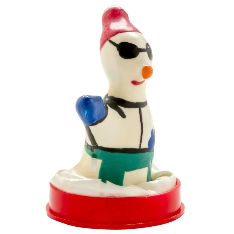 HANDBEMALTES KONDOM SNOWBOARDER XL VON KONDOMERIE 2