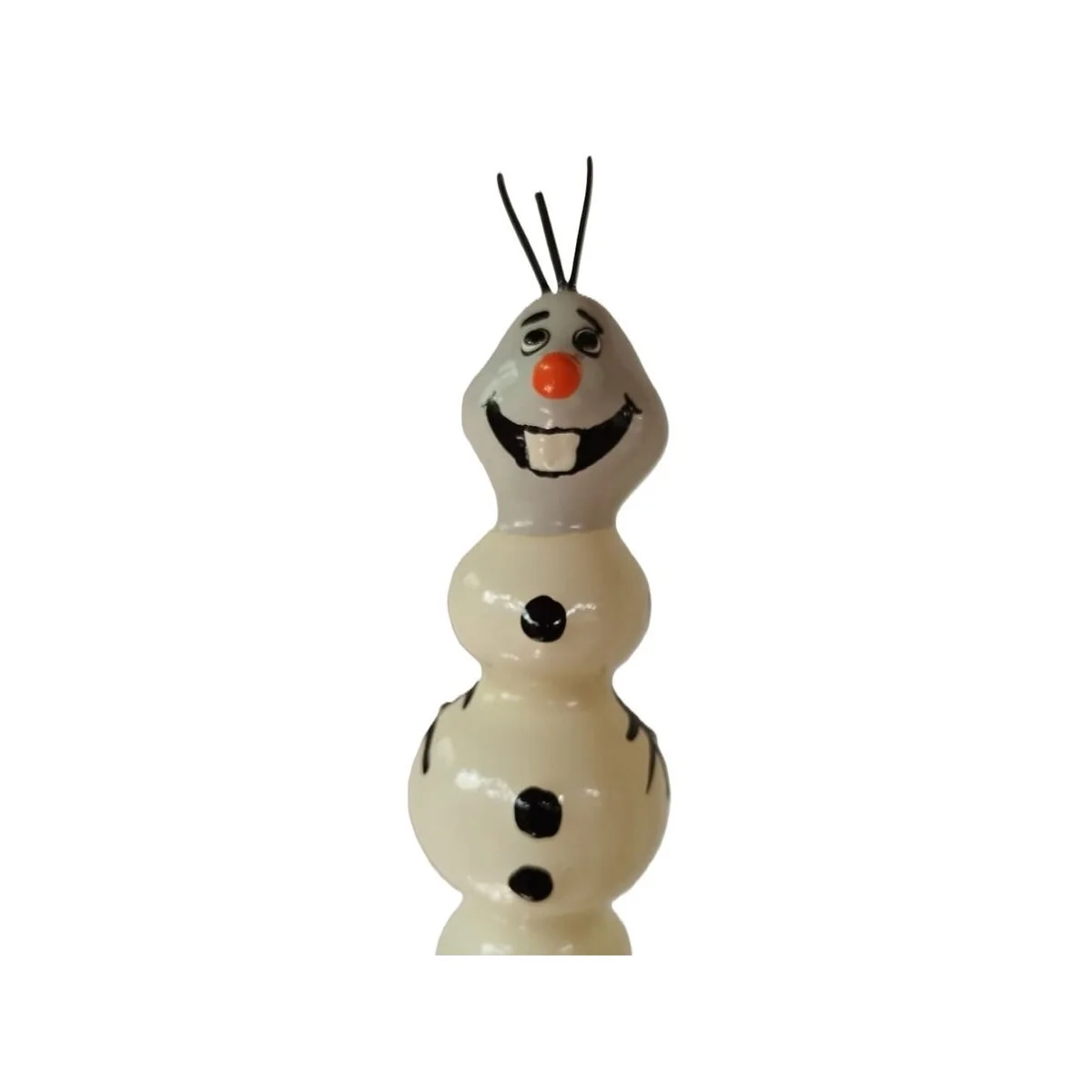 HANDBEMALTES KONDOM SÜSSER SCHNEEMANN XL VON KONDOMERIE