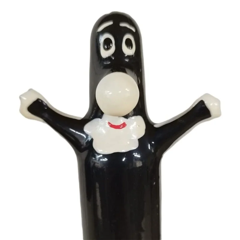 HANDBEMALTES KONDOM HAPPY PUPPET XL VON KONDOMERIE