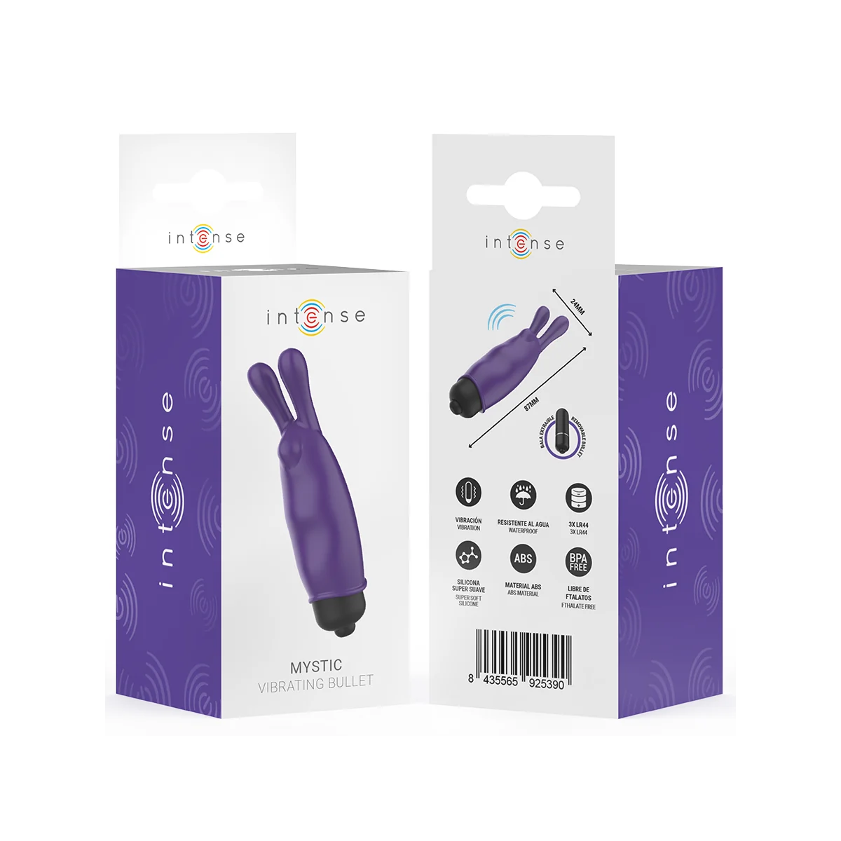 MYSTIC PURPLE VIBRIERENDES BULLET 8,7 X 2,4 CM VON INTENSE FUN