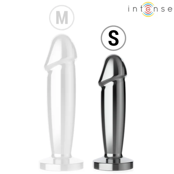 ANAL PLUG 10 VIBRATIONEN METALLDILDO MIT FERNBEDIENUNG S VON INTENSE ANAL TOYS