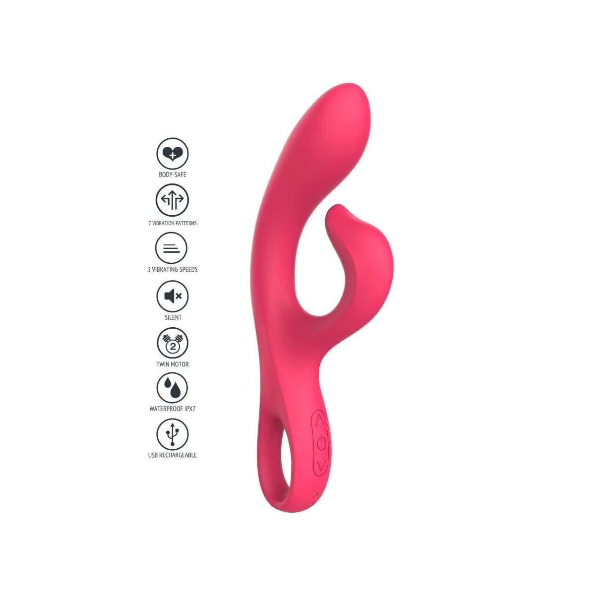 G-PUNKT-VIBRATOR OHNE ENDE, PINK VON XOCOON