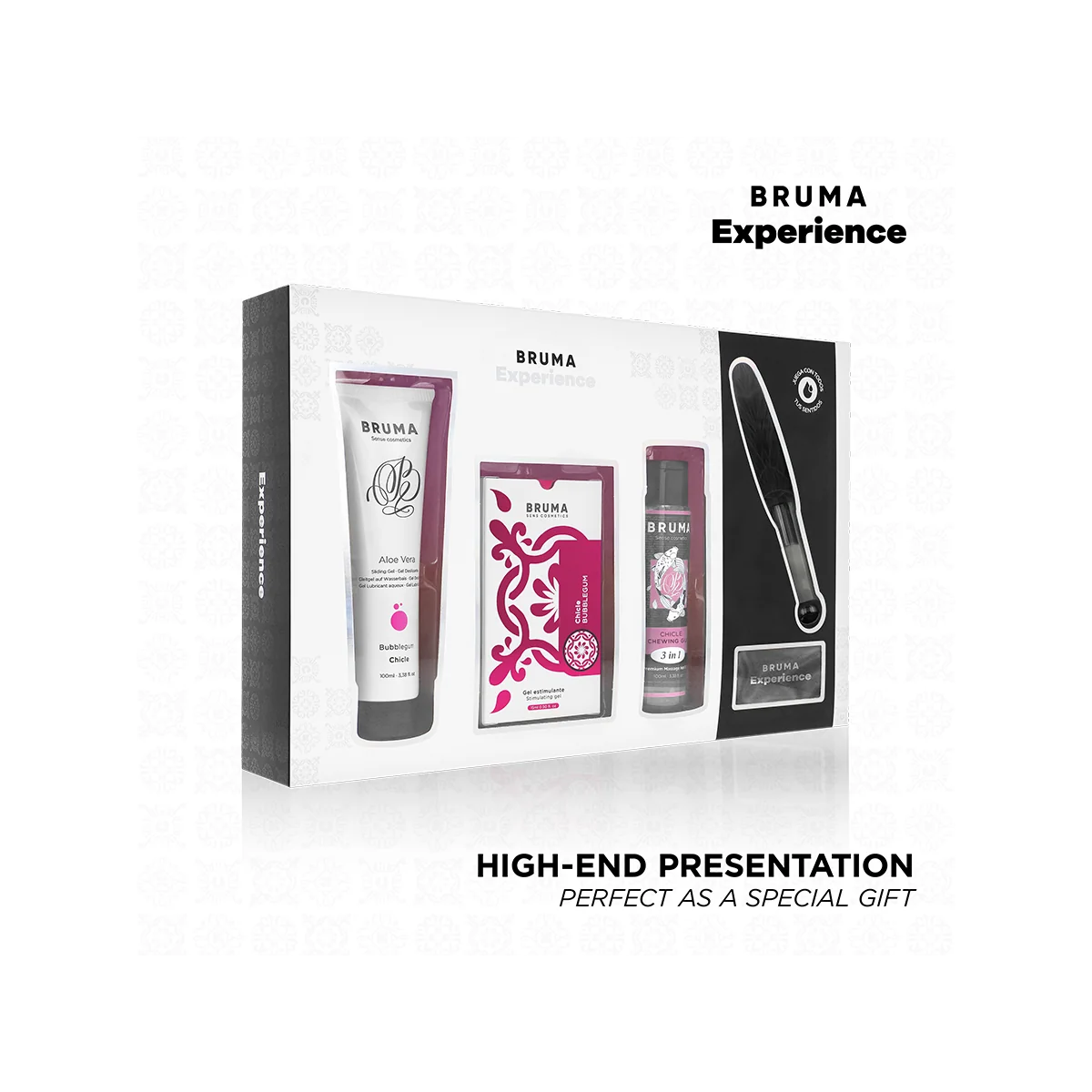 SWEET GUM TEMPTATION KIT MIT ORGASMUSVERSTÄRKER VON BRUMA