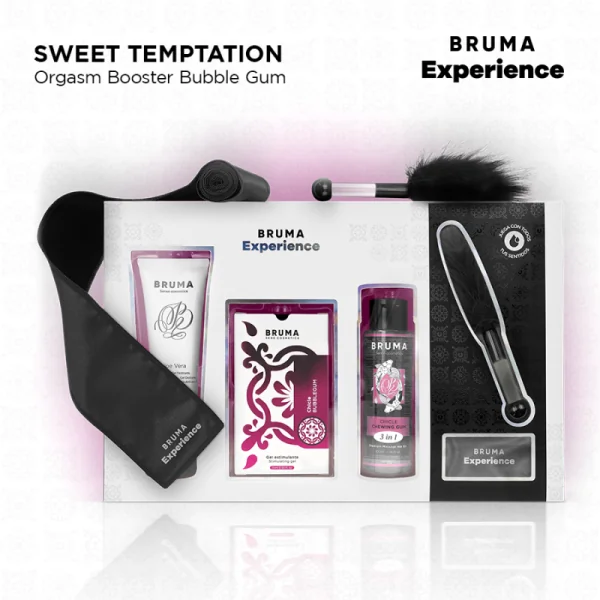 SWEET GUM TEMPTATION KIT MIT ORGASMUSVERSTÄRKER VON BRUMA