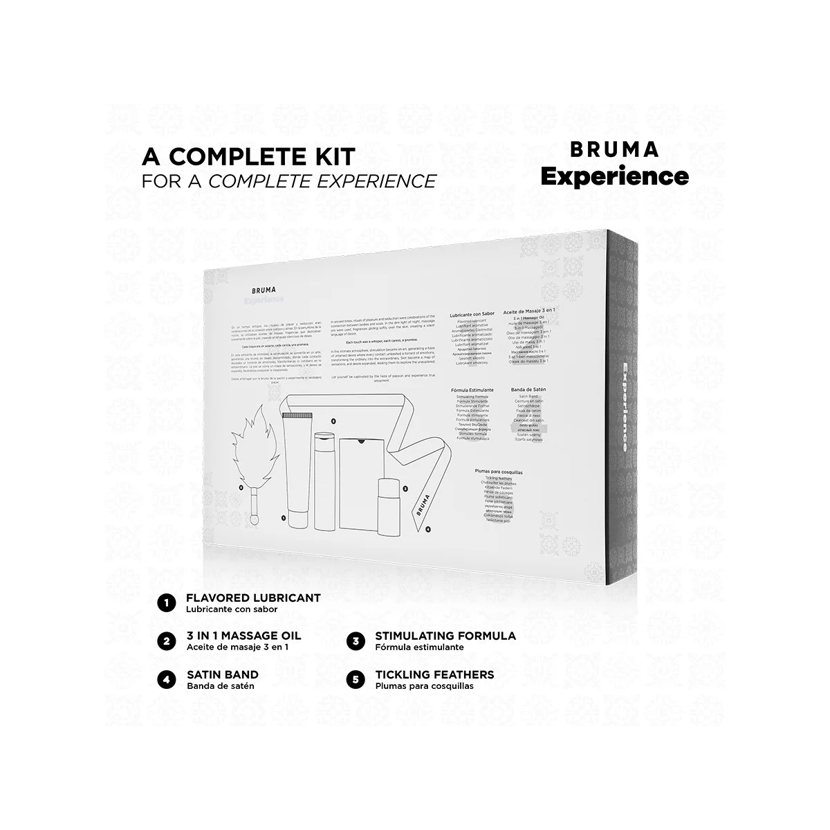 VIBRO-ORGASMISCHES SÜSSES KAUGUMMI-VERSUCHUNGSSET VON BRUMA