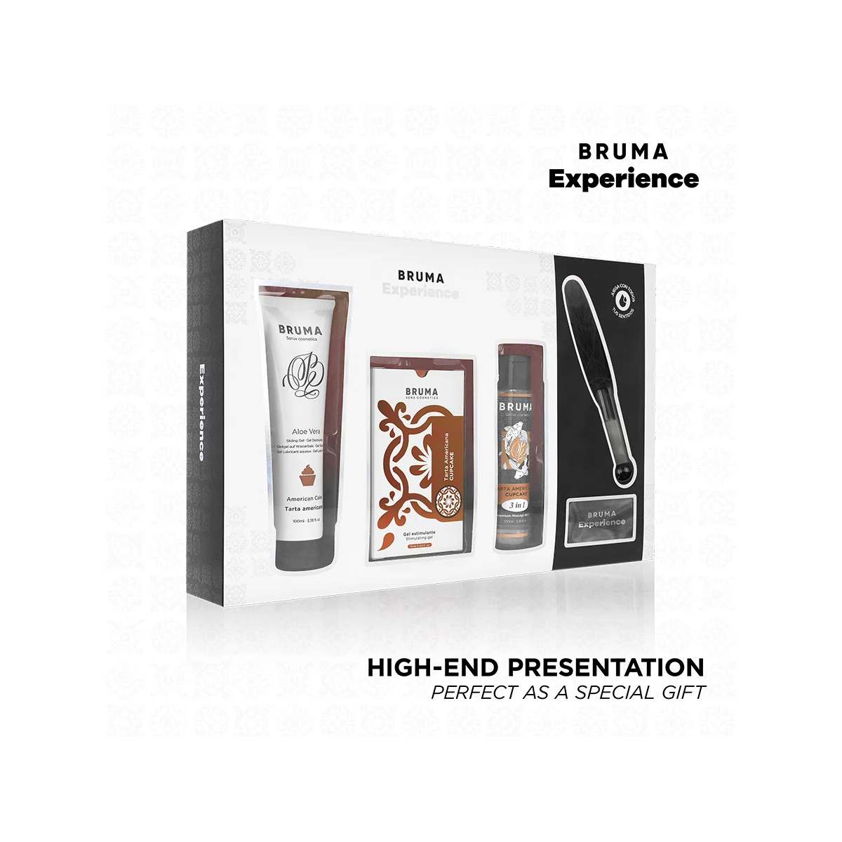 SÜSSES AMERICAN TART TEMPTATION KIT MIT ORGASMUSVERSTÄRKER VON BRUMA