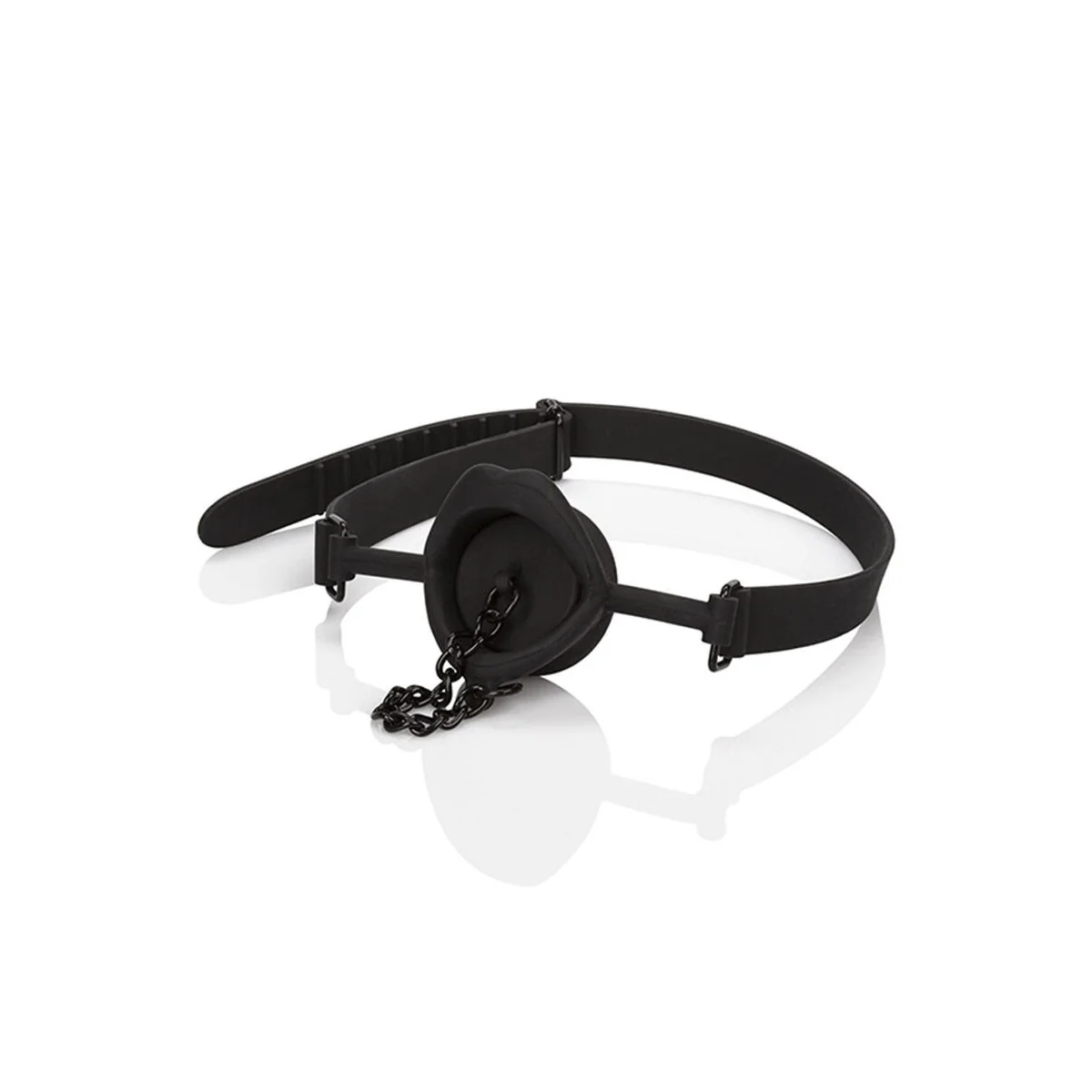 SCANDAL -GAG MIT SCHWARZEM SILIKON-PLUG VON CALEXOTICS