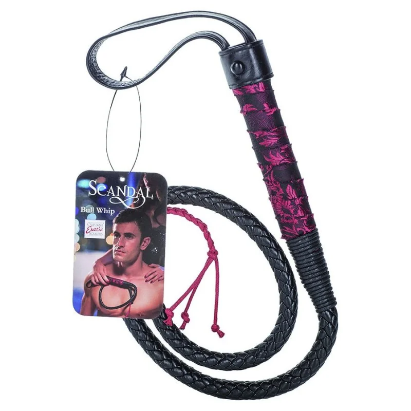 SCANDAL BLACK BULL TAIL WHIP VON CALEXOTICS 2
