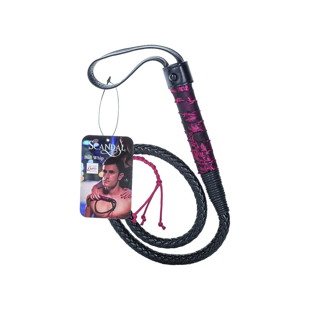 SCANDAL BLACK BULL TAIL WHIP VON CALEXOTICS